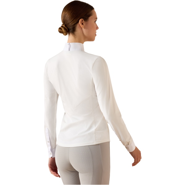 2026 Ariat Dames Solveil Show Shirt 10071384 - White